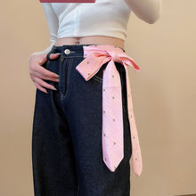 Load image into Gallery viewer, Long Skinny Plaid Multi-use Scarf Belt Decorative Accessory For Waist Neck Hairband Trendy Outfit Ornament