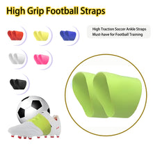 Load image into Gallery viewer, 1Pair Elastic Silicone Shoelace Covers Anti Slip Football Soccer Sneaker Lace Bands For Adult Sports Training