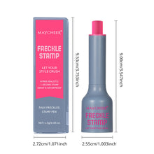 Load image into Gallery viewer, Natural Simulation Freckle Seal Freckle Pen Facial Mask Pen Waterproof Freckle Liquid Sweat Proof Spot Pen Makeup Cosmetic