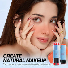 Load image into Gallery viewer, Blush Stick Double-Ended Natural Long Lasting Expansive Color Brightening Matte Makeup Monochrome Creamy Lips Cheek Makeup