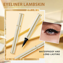 Load image into Gallery viewer, Natural Black Waterproof Anti-sweat Non-smudge Liquid Eyeliner Pen Non Fading Smooth Eyeliner Pen Makeup Cosmetics