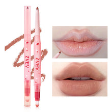 Load image into Gallery viewer, Double Head Glossy Matte Lipliner Lip Waterproof Long-Lasting Sweat-proof Lip Liner Cover Lipstick Makeup Cosmetic