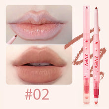 Load image into Gallery viewer, Double Head Glossy Matte Lipliner Lip Waterproof Long-Lasting Sweat-proof Lip Liner Cover Lipstick Makeup Cosmetic