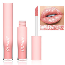 Load image into Gallery viewer, 18 Colors Waterproof Diamond Shimmer Glitter Lip Gloss Matte Glitter Liquid Lipstick Diamond Pearl Color Lip Gloss Sexy Make Up