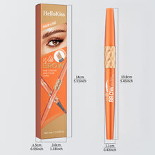 Load image into Gallery viewer, Four Fork Liquid Eyebrow Pencil Makeup Color Display Wild Eyebrow Waterproof Sweat Proof 4D Eyebrow Pencil Makeup Cosmetic