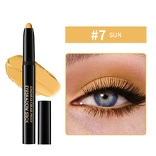 Load image into Gallery viewer, 12 Colors Eyeshadow Pencil Stick Shimmer Matte Waterproof Metallic Glitter Eye Shadow Highlighter Pencil Eyeshadow Cosmetics