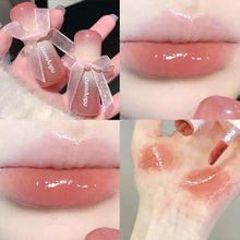 Load image into Gallery viewer, Water Lip Gloss Nude Moisturizes Long Lasting No Fade Lipstick Waterproof Lip Tint Makeup Lip Glaze Woman Makeup Cosmetic