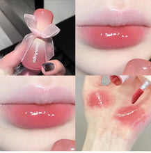 Load image into Gallery viewer, Water Lip Gloss Nude Moisturizes Long Lasting No Fade Lipstick Waterproof Lip Tint Makeup Lip Glaze Woman Makeup Cosmetic