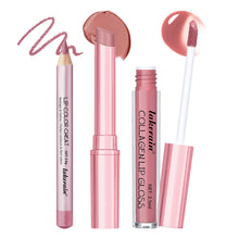 Load image into Gallery viewer, 3pcs/set Waterproof Long Lasting Matte Black Lipstick Set Velvet Liquid Lip Gloss Lip Liner Set Red Stain Makeup Cosmetic