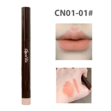 Load image into Gallery viewer, Waterproof Matte Lip Liner Lips Shades Contours Orange Pink Nude Lipstick Natural Color Makeup Hydrating Lipliner Pen Cosmetic