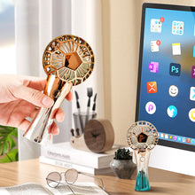 Load image into Gallery viewer, Soccer Shape Mini Fan Portable 3-Speed Quiet Mode Handheld Cooling Fan For Outdoor Travel Camping USB Rechargeable