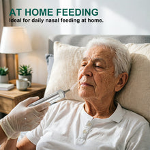 Load image into Gallery viewer, Large Capacity Liquid Food Booster Elderly Nasal Feeding Convenient Easy To Clean Push Injection Drug Delivery Device Booster