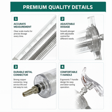 Load image into Gallery viewer, Large Capacity Liquid Food Booster Elderly Nasal Feeding Convenient Easy To Clean Push Injection Drug Delivery Device Booster