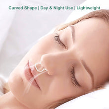 Load image into Gallery viewer, U-shaped Sponge Nose Clip Anti Snore Apnea Nose Clip Anti-Snoring Breathe Aid Stop Snore Device Sleeping Aid Stop Snoring Device