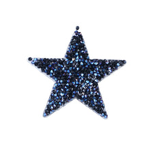 Load image into Gallery viewer, Pentagram Shaped Rhinestone Iron On Patches Clothing Appliques DIY Handmade Sewing Craft Accessories