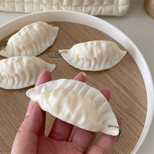 Load image into Gallery viewer, 1Pc Stress Relief Toy Mini Squeeze Dumpling Toy Simulation Food Keychain Decompression Gift & Bag Pendant