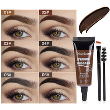 Load image into Gallery viewer, 24H Waterproof Eyebrow Gel Tattoo Long-lasting Non-smudge Tinted Brow Mascara Quick Dry Natural Look Makeup Tool