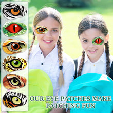Load image into Gallery viewer, Kids Eye Patch for Amblyopia Lazy Eye Disposable Occlusion Eye Stickers for Strabismus Treatment Soft Non-woven Light Blocking Pads