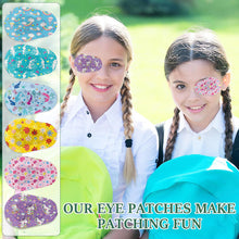 Load image into Gallery viewer, Kids Eye Patch for Amblyopia Lazy Eye Disposable Occlusion Eye Stickers for Strabismus Treatment Soft Non-woven Light Blocking Pads