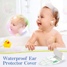 Load image into Gallery viewer, Waterproof Ear Patch for Shower Swimming Silicone Gel Ear Cover for Adults Kids Reusable Ear Protector to Prevent Water Entry