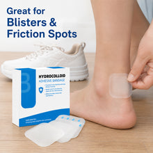 Load image into Gallery viewer, Medical-Grade Hydrocolloid Patch For Wound Care Hydrocolloid Bandages With Self-Adhesive Bed Sore Bandages Highly Absorbent For Burn