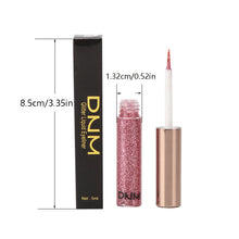 Load image into Gallery viewer, Colorful Glitter Eyeliner Waterproof Shiny Liquid Eye Liner Sparkle Metallic Pearl Neon Colors Vibrant Eye Makeup Party Rave Festival