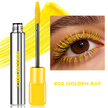 Load image into Gallery viewer, Colored Mascara Volumizing Curling Waterproof Rainbow Eye Makeup Purple Blue Pink Red Long Lasting Non Flaking Lash Builder