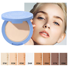 Load image into Gallery viewer, Waterproof Contour Powder Oil Control Matte Finishing Pressed Powder for Face Slimming Long-lasting Makeup