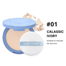 Load image into Gallery viewer, Waterproof Contour Powder Oil Control Matte Finishing Pressed Powder for Face Slimming Long-lasting Makeup