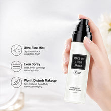 Load image into Gallery viewer, Multifunctional Makeup Fixer Spray Waterproof Sweatproof Long Lasting Oil Control Hydrating Makeup Fixing Setting Spray Cosmetics