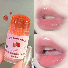 Load image into Gallery viewer, Transparent Coconut Fruit Lip Balm Lip Care Moisturizing Fade Fine Lines Jelly Lip Gloss Lipstick Anti-drying Hydration Makeup