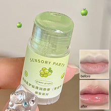 Load image into Gallery viewer, Transparent Coconut Fruit Lip Balm Lip Care Moisturizing Fade Fine Lines Jelly Lip Gloss Lipstick Anti-drying Hydration Makeup