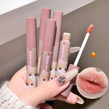 Load image into Gallery viewer, 6pcs/est Lip Mud Set Cute Cat Velvet Nude Lipstick Matte Texture Silky Easy To Color Long-lasting Lip Glaze Makeup Cosmetic