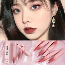 Load image into Gallery viewer, 6 Colors Dual-Use Liquid Matte Lipstick Lip Balm Pink Long-Lasting Non-Stick to Cup Available for Lip And Cheek Makeup