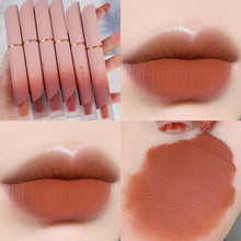 Load image into Gallery viewer, 6 Colors Dual-Use Liquid Matte Lipstick Lip Balm Pink Long-Lasting Non-Stick to Cup Available for Lip And Cheek Makeup