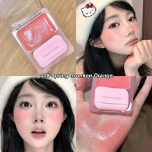 Load image into Gallery viewer, Blush Cream with Moisturizing Evenly Pigmented Blush Natural Light Swelling Color Facial Blusher Women Makeup Cosmetic