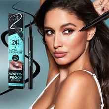 Load image into Gallery viewer, Waterproof Black Fine Long Lasting Smooth Liquid Eyeliner Quick-drying No Fading Eyeliner Beginner Eye Liner Makeup Cosmetic