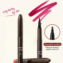 Load image into Gallery viewer, Smooth Color Juice Lip Stain Brush Tip Liquid Lip Liner Long Lasting Waterproof High Pigment Matte Nude Lipliner Pen Makeup