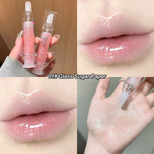 Load image into Gallery viewer, Ice Beet Lip Gloss Essence Honey Pressed Type Lip Gloss Balm Smooth Glitter Transparent Watery Ice Hydrating Lips Glaze