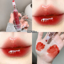 Load image into Gallery viewer, Ice Beet Lip Gloss Essence Honey Pressed Type Lip Gloss Balm Smooth Glitter Transparent Watery Ice Hydrating Lips Glaze