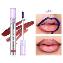 Load image into Gallery viewer, 2-in-1 Lip Liner & Lipstick Peel Off Lip Stain Pen Matte Finish Long Wear Lip Color Smudge Proof Kiss Proof Lip Marker