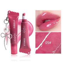 Load image into Gallery viewer, 6 Colors Shiny Lip Gloss Long Lasting Hydrating Tint Pearl Bow Lip Gloss High Shine Liquid Lipstick Moisturizing Lip Makeup for Daily Use