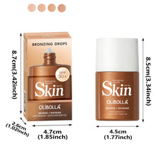 Load image into Gallery viewer, Bronze Body Highlighter Liquid 4 Colors Shimmer Body Lotion Waterproof Self Tanner Highlighter for Legs Arms Shoulders