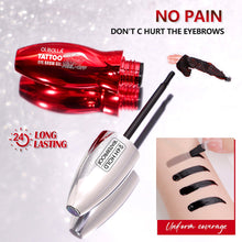Load image into Gallery viewer, Peel Off Eyebrow Gel Tint Waterproof Long Lasting 3-5 Days Semi Permanent Eyebrow Color Tattoo Natural Looking Brow Tint Smudge Proof