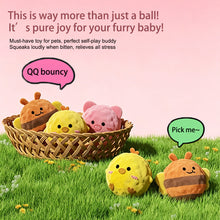 Load image into Gallery viewer, Pet Squeaky Spike Hedgehog Plush Dog Ball Bouncy Crinkle Chew Resistant Puppy Toy For Small Dogs