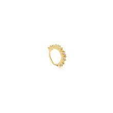 Load image into Gallery viewer, 1Pc Single Row Mini Zircon Opening Nose Ring Ultra Sparkle Pierced Nose Stud Multi Use Earring Body Jewelry For Women