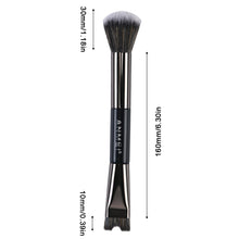 Load image into Gallery viewer, U-Shaped Nose Contour Brush Dual-Ended Eyeshadow Highlighter Blender & Blush Brush Multifunctional Face Makeup Brushes