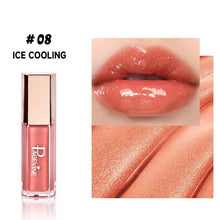 Load image into Gallery viewer, Moisturizing Sequins Lipstick Full Lip Makeup Beginner Transparent Lipstick Female Cosmetics Flowing Mirror Lip Glaze