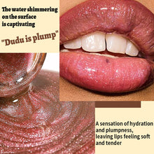 Load image into Gallery viewer, Moisturizing Sequins Lipstick Full Lip Makeup Beginner Transparent Lipstick Female Cosmetics Flowing Mirror Lip Glaze