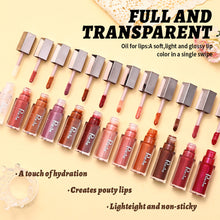 Load image into Gallery viewer, Moisturizing Sequins Lipstick Full Lip Makeup Beginner Transparent Lipstick Female Cosmetics Flowing Mirror Lip Glaze
